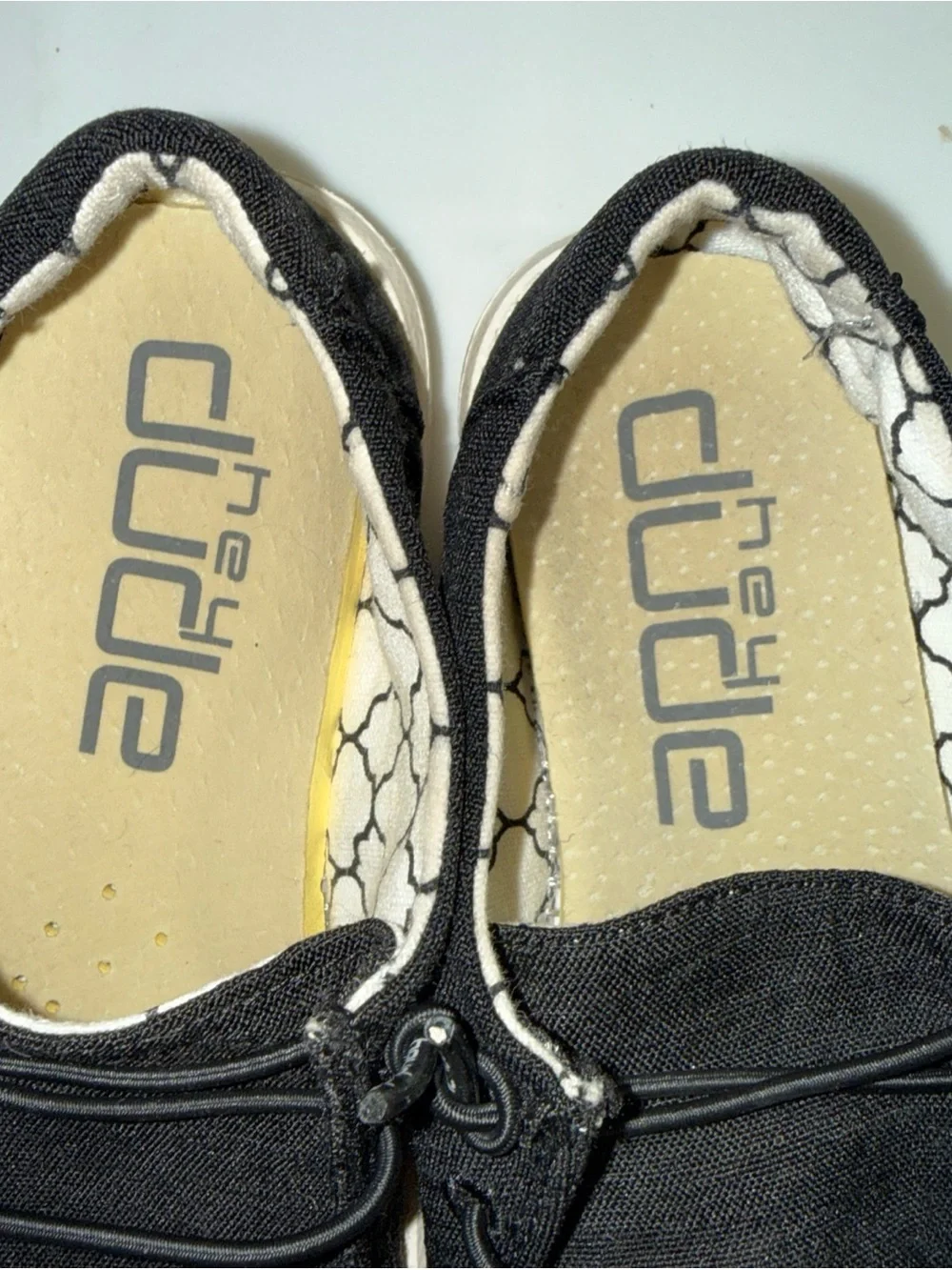 Hey Dude Wendy Black  Slip-On Shoes, Size 12 K.     Kids shoes